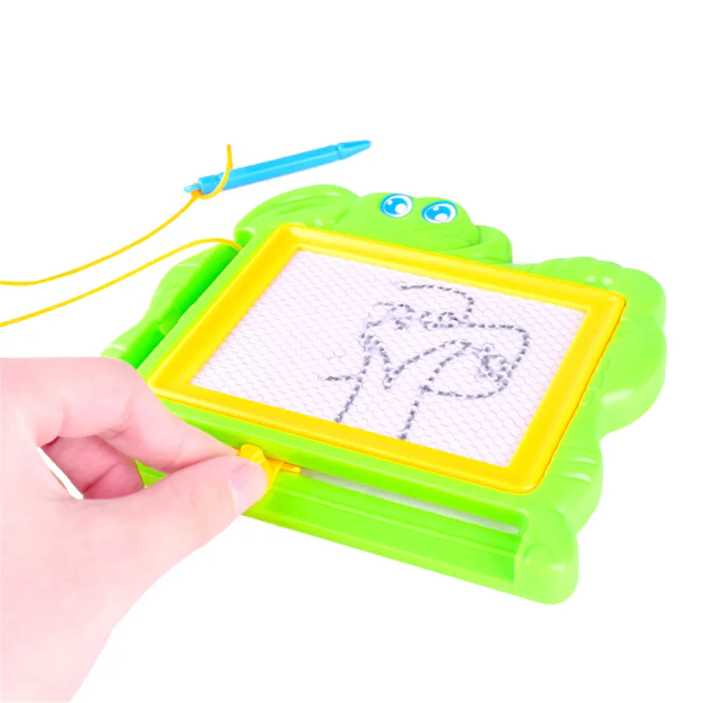 Magnetic Drawing Board for Kids with Doodle Stencil and Sketch Pen - ToylandEU