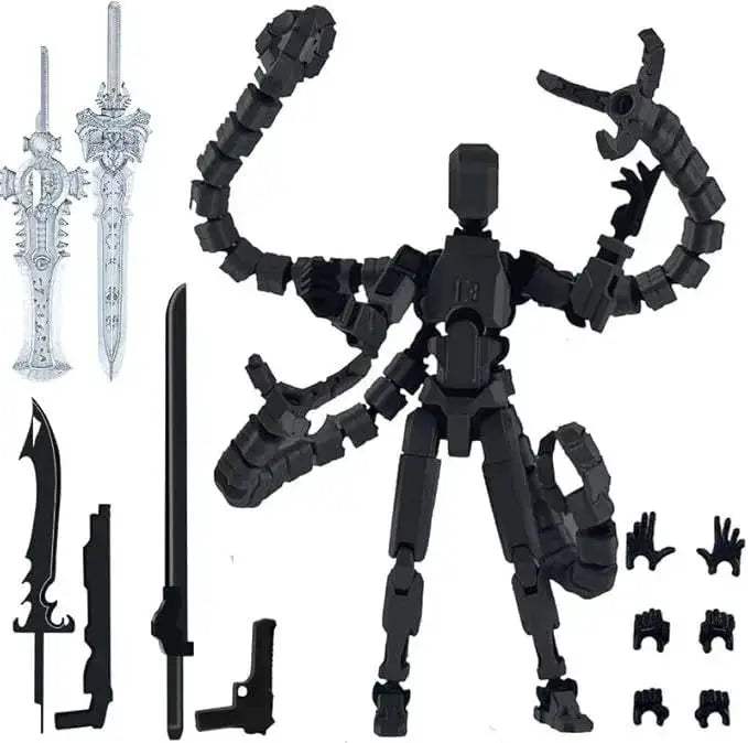 3D Printed Action Figure With Movable Joints Titan 13 - ToylandEU