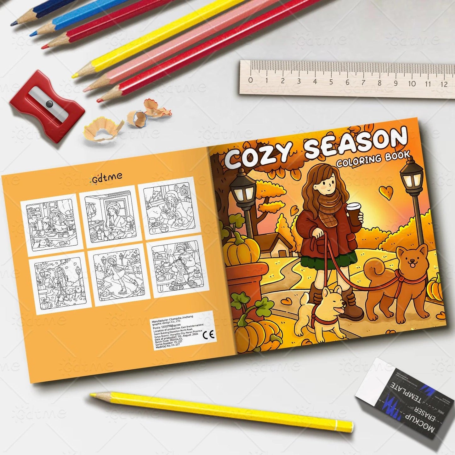 Adult Coloring Book | Bold Easy Patterns | Toylandeu™