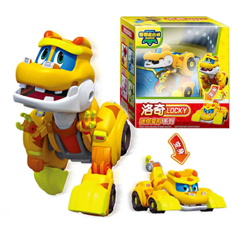 REX adaptable Car and Airplane Action Figure with Multiple Joint Movements - ToylandEU