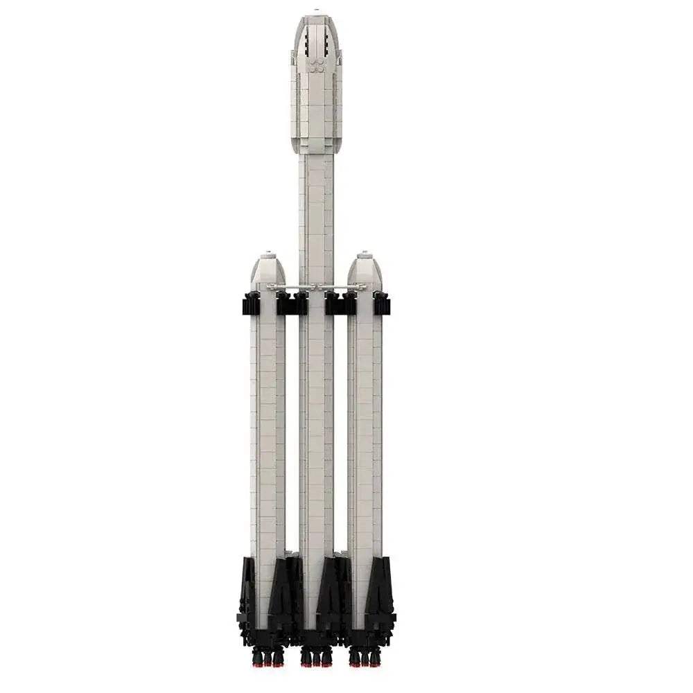 Moc Saturn V Scale Rocket Building Blocks Educational Gift - ToylandEU