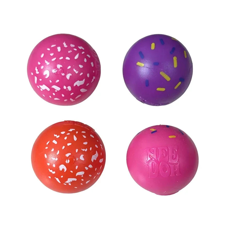 Squishy Doughnut | Mini Stress Relief | Colorful Soft Sensory Toy for Anxiety