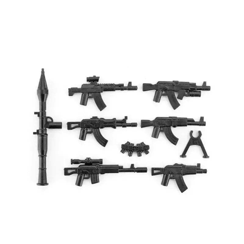 Lego Compatible Military Building Block Army Vehicle Set - ToylandEU