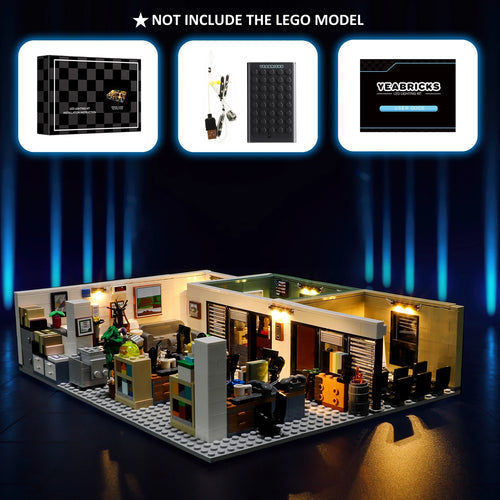 YEABRICKS LED Light Kit for The Office Building Blocks Set - Enhance Your Building Experience With Illumination! ToylandEU.com Toyland EU