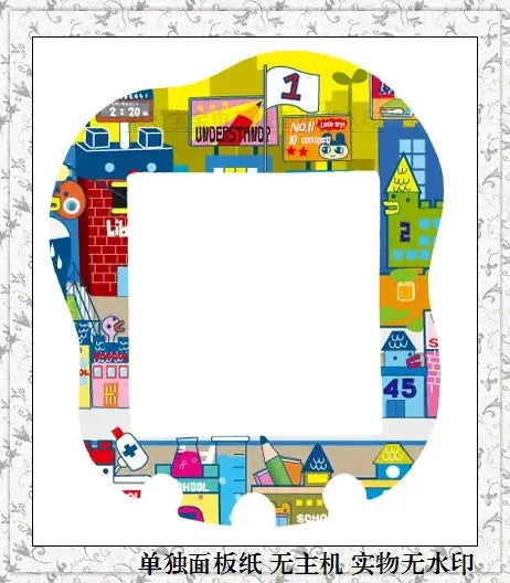 Bandai Tamagotchi Uni Electronic Pet Color Panel Film Panel Paper Soft Film Directly Paste The Machine Without Disassembling It - ToylandEU