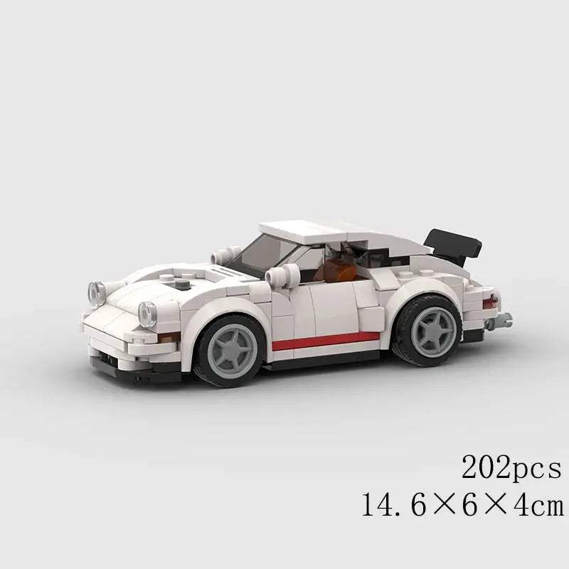 Classical Car Speed MOC SUV Racing Police Model Building Bricks Roadster Vehicle City Super Race Blocks Technical Christmas gift - ToylandEU