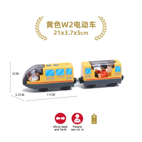 Children's Battery Operated Electric Train Set with Diecast Magnetic Locomotive ToylandEU.com Toyland EU