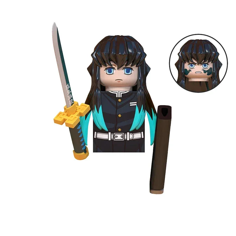 Anime Action Figures Building Blocks Set With Special Effects