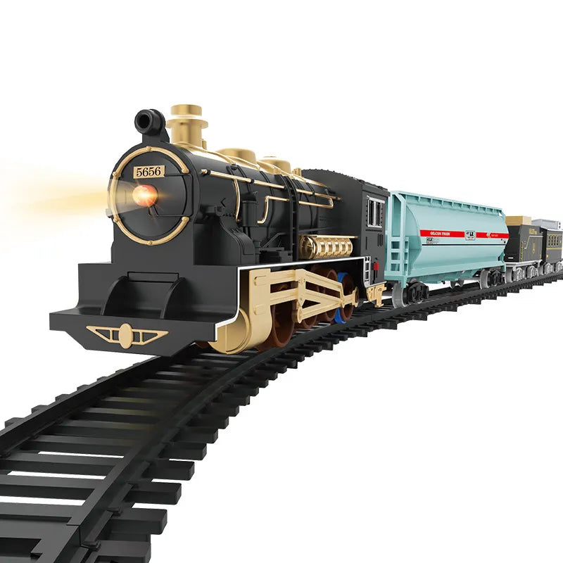 Classic Electric High-Speed Railway Set for Children