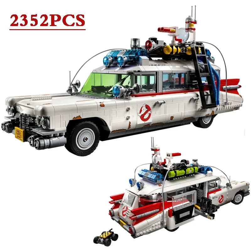 Ghostbusters ECTO-1 Brick | 2352 Pcs | Ecto-1 Ghostbusters | Adult Gift