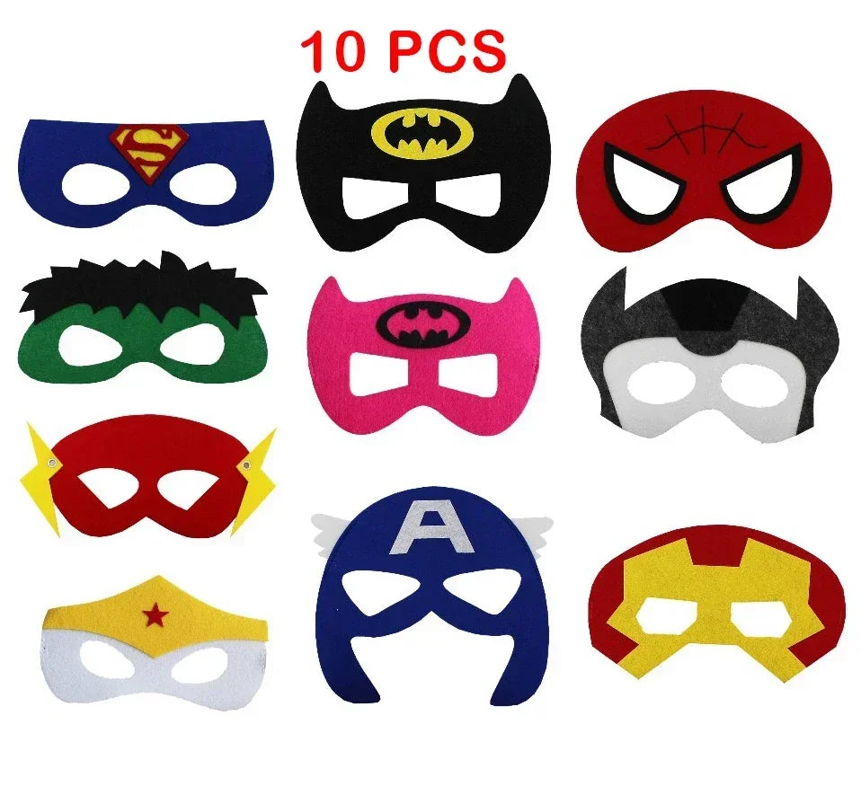 Cosplay Mask | Superhero Theme | Polyester Material | 32/28/10 Pcs/Lot