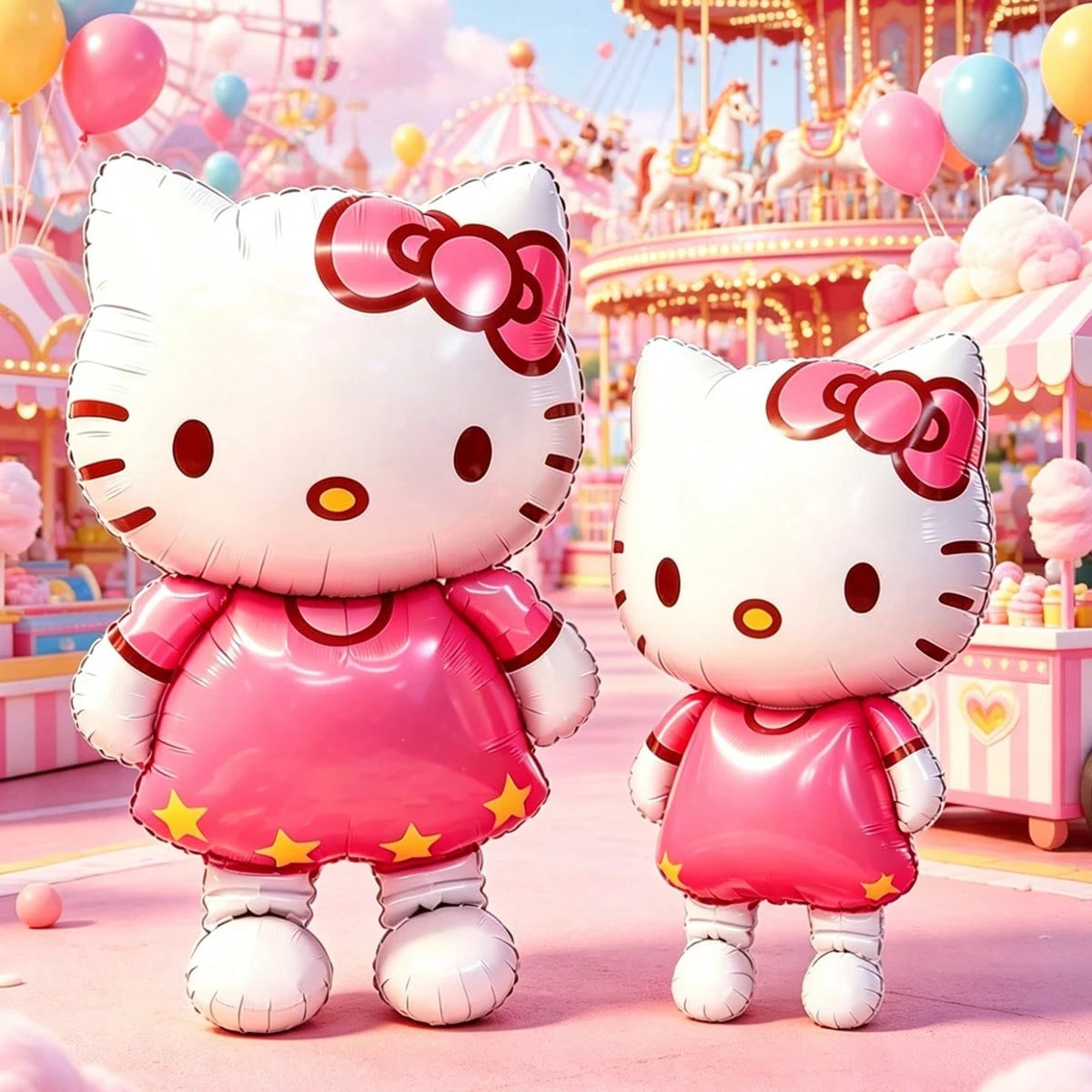 Hello Kitty Balloon | Large Size | Cartoon Print | Party Decor
