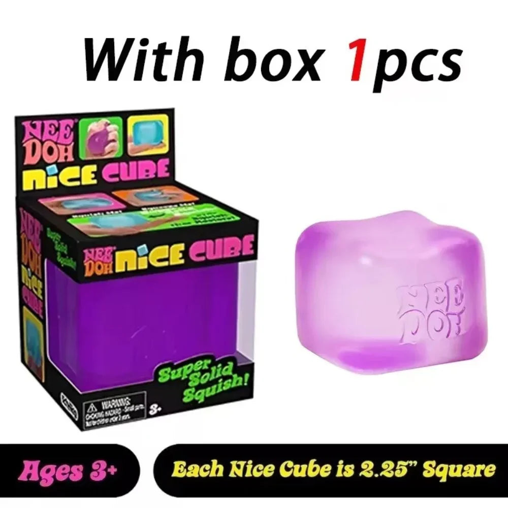 Sensory Cube | Stress Relief Squeeze | Focus Aid For Teens