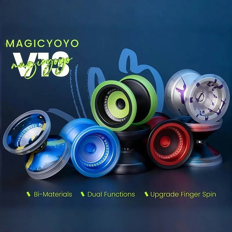 Yoyo | Deepspin Bi Material | Unresponsive CNC Aluminum | Butterfly Shape