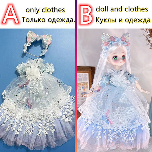 Anime Face Doll and Fashion Princess 1/6 Replacement Clothes Set ToylandEU.com Toyland EU