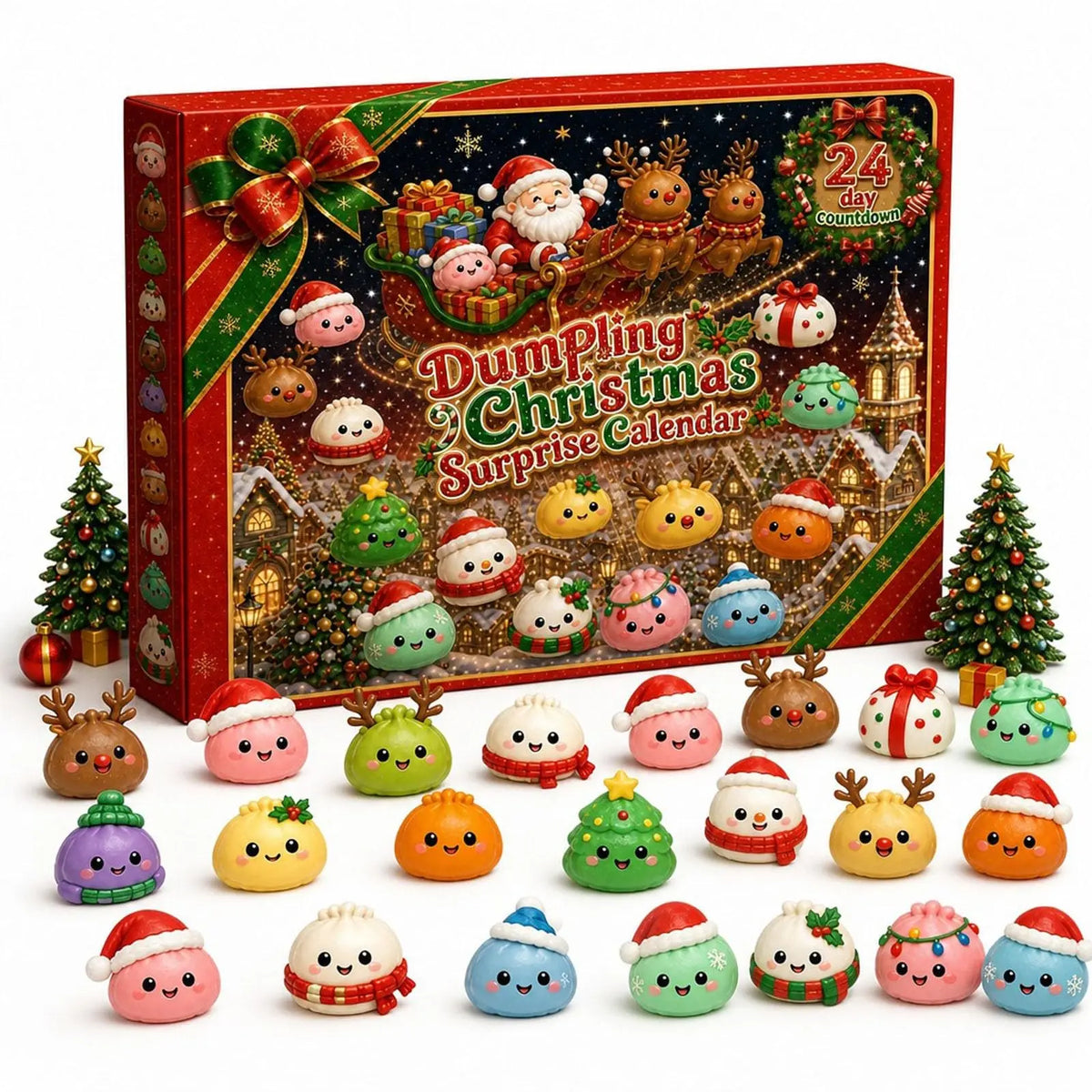 Squishy Advent Calendar | 24 Day Countdown | Slow Rebound | Toys For Kids