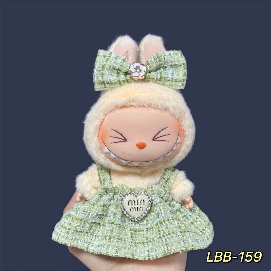 Premium Doll Clothing Labubu Set with Adorable Bee Print for 14 Plus Years Fashion Enthusiasts - ToylandEU
