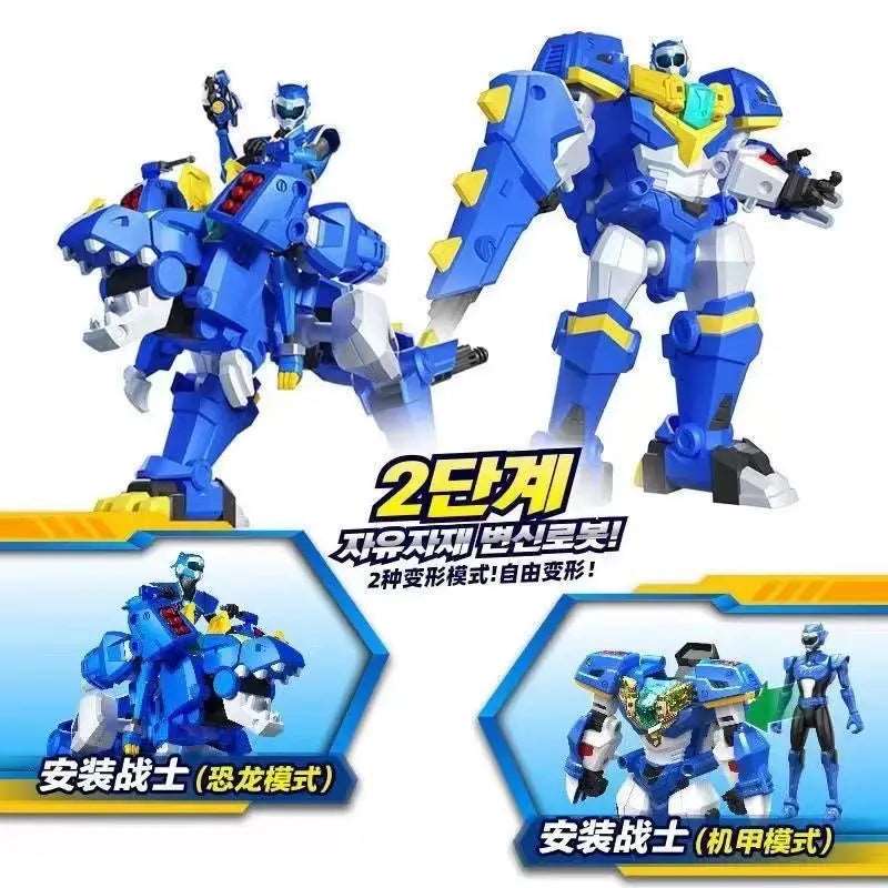 Super Dinosaur Power 2 Mini Force Mecha Combination Robot Toys - ToylandEU