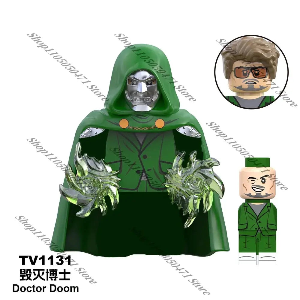Marvel Newest Superhero Mister Fantastic Thing Frenchi assembly character building block toy MINI model brick children's gift - ToylandEU