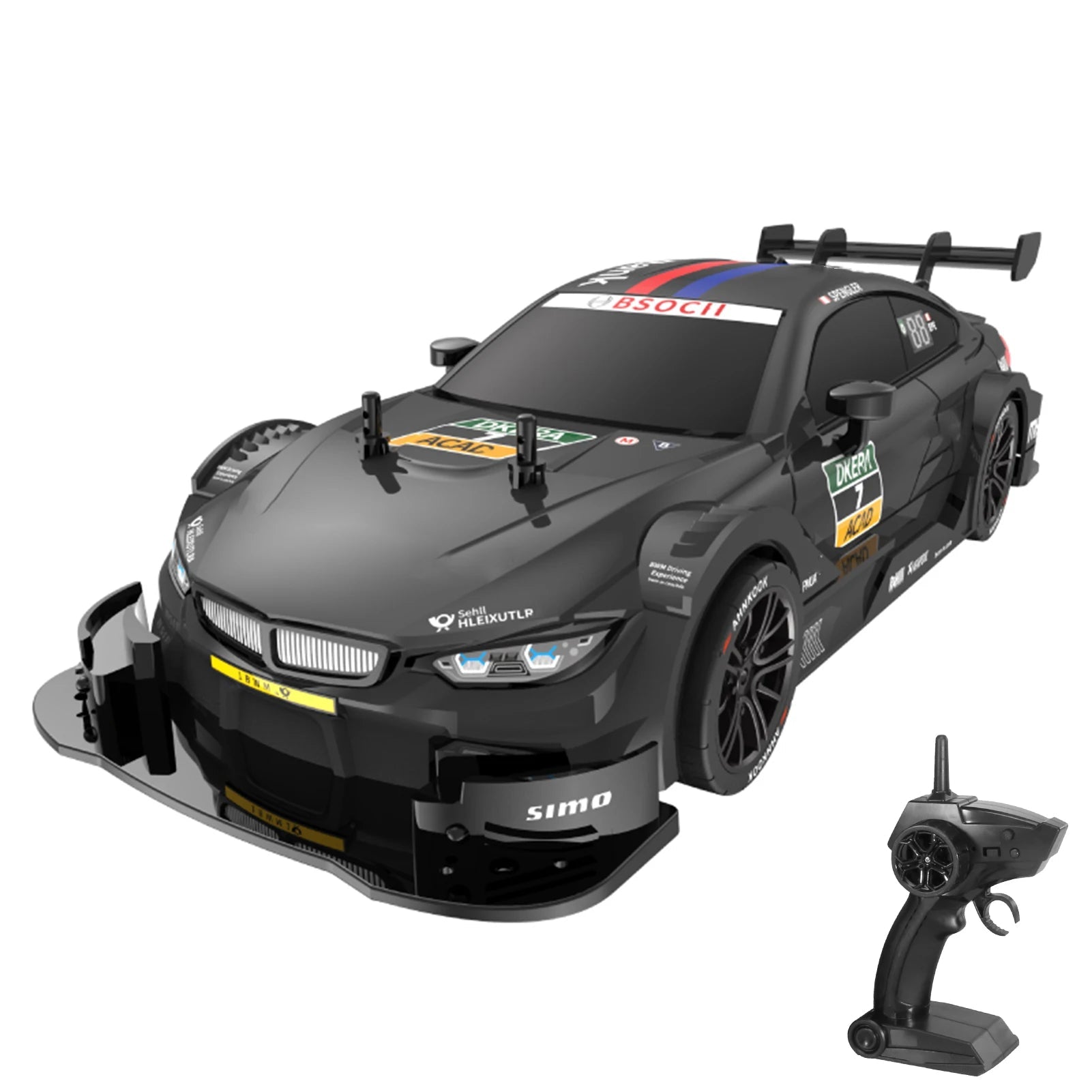 1:16 RC Drift Car 1/16 Remote Control Car 2.4GHz 4WD Remote Control - High-Speed Remote Control Drift Car with Long Battery Life - ToylandEU