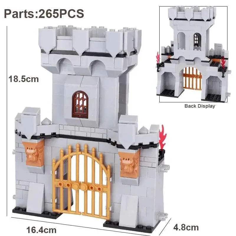 Medieval Castle Siege Weapons Building Blocks Army Knights Toys - ToylandEU