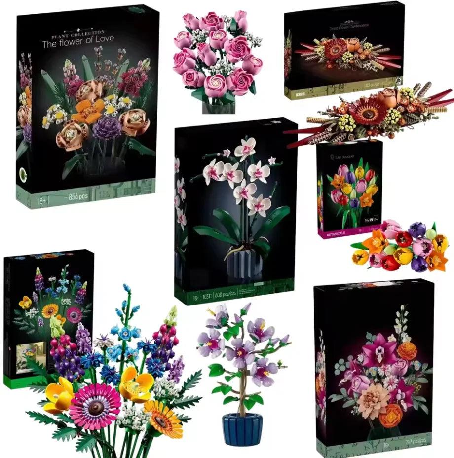 Artificial Orchid Plant | Matte Finish Pot | Toylandeu™