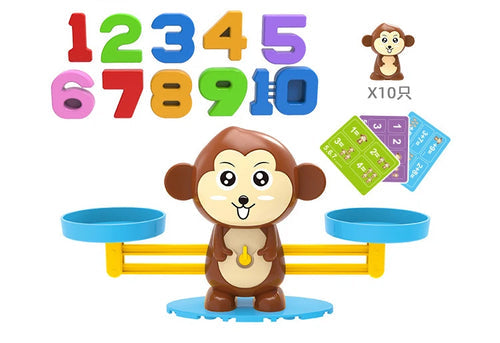 Smart Monkey Balance Scale - Educational Digital Math Toy for Kids

Output:
Smart Monkey Balance Scale - Interactive Math Learning Toy ToylandEU.com Toyland EU