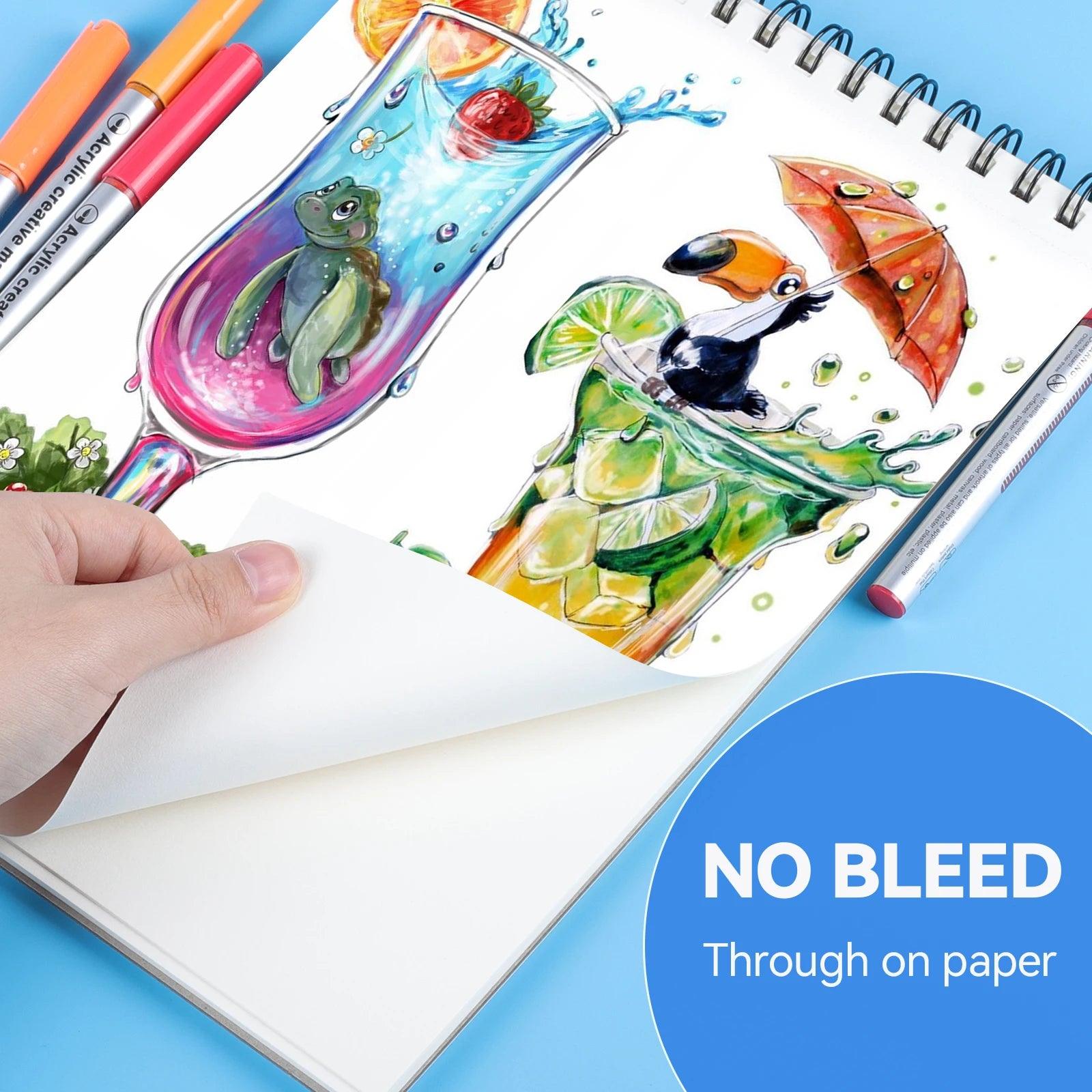 Acrylic Paint Markers | 120 Color Set | Toylandeu™