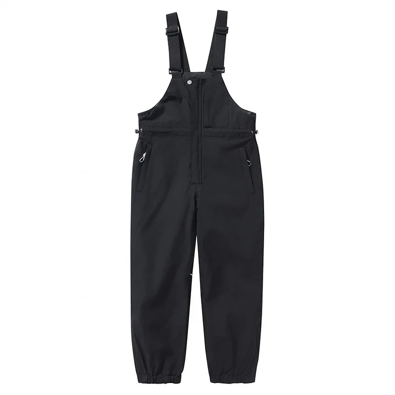 Kids Ski Bib Pants | Waterproof Windproof | Thickened Warm Lining | Youth
