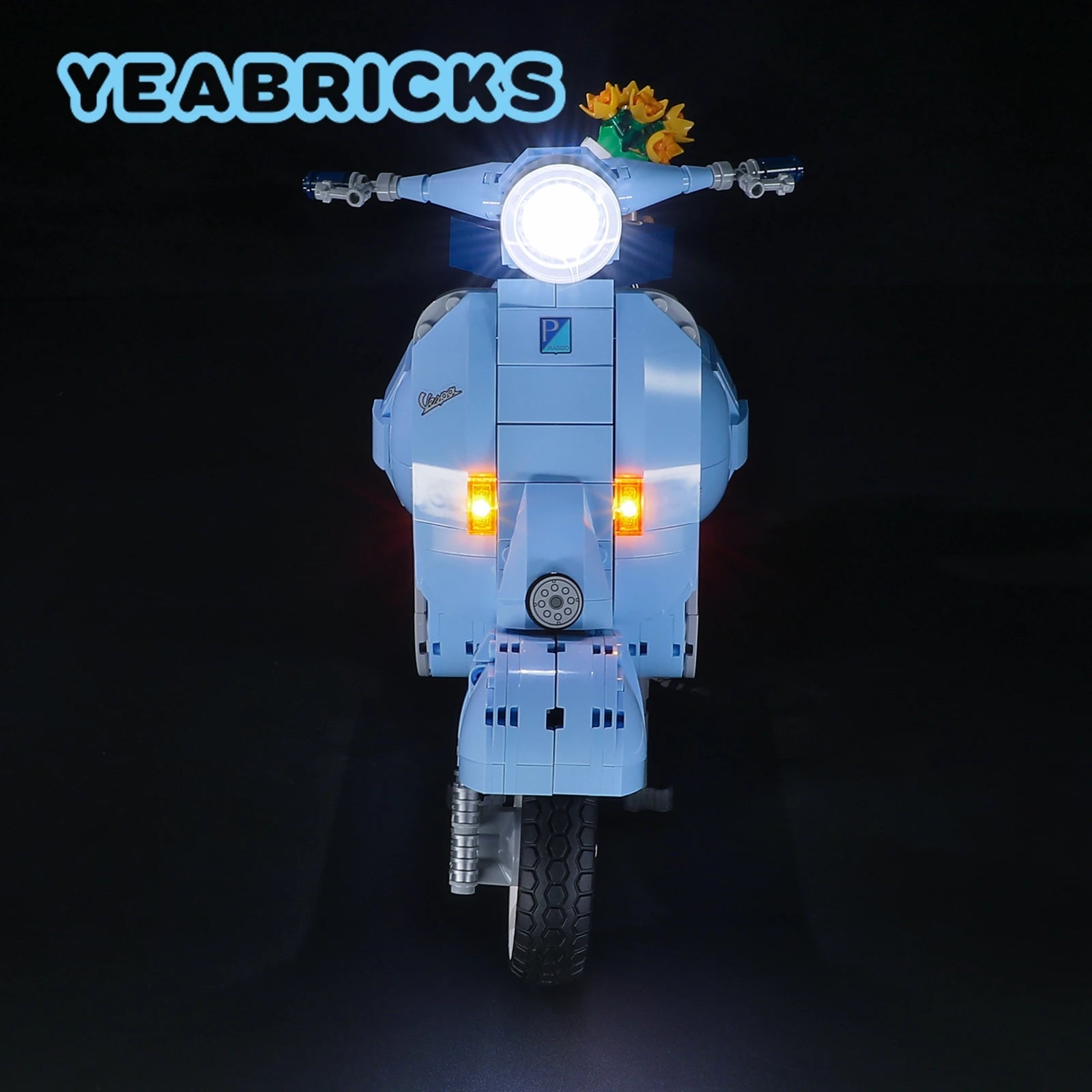 YEABRICKS LED Light Kit for 10298 Vespa 125 Model Building Set - ToylandEU