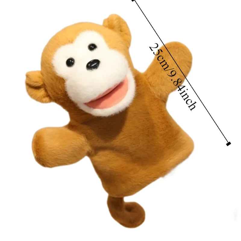 Animal Hand Puppet | Plush Material | 25 Cm Size | Ages 3 Plus