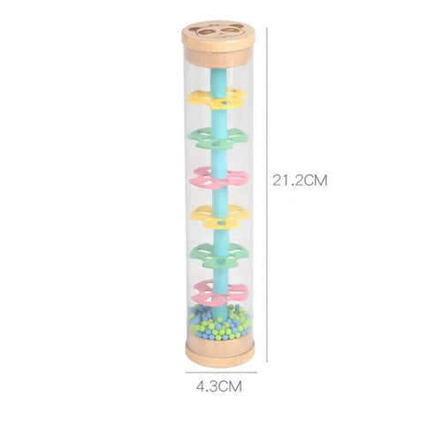 Colorful Musical Baby Rainmaker Rattle - Interactive Montessori Toy ToylandEU.com Toyland EU