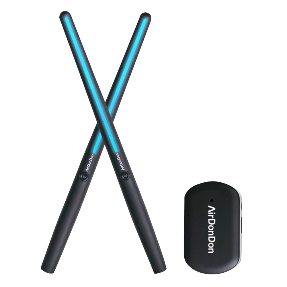 Portable Air Drum Set With Bluetooth For Silent Practice