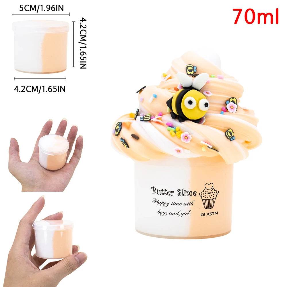 Scented Butter Slime With Dinosaur Charm Birthday Gift - ToylandEU