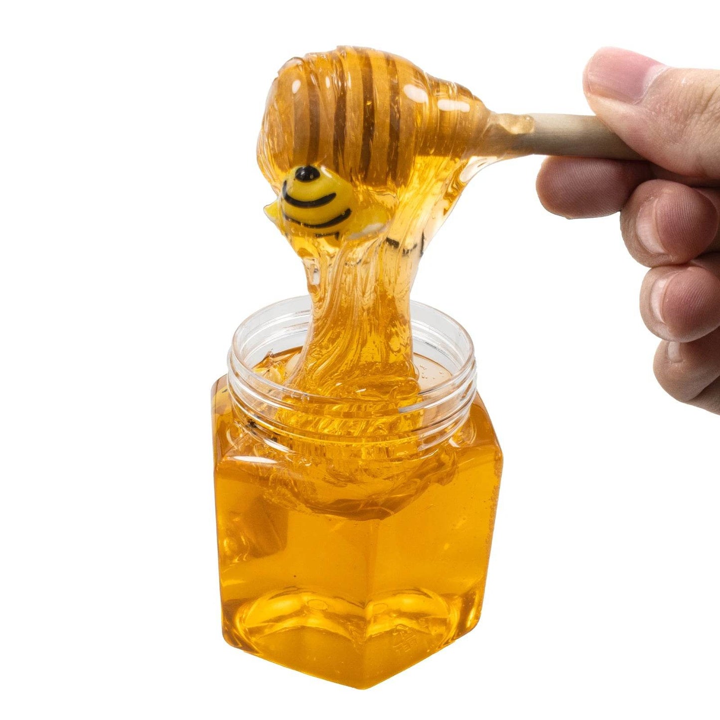 Scented Clear Crunchy Slime Toy With Bee Design For Teens - ToylandEU