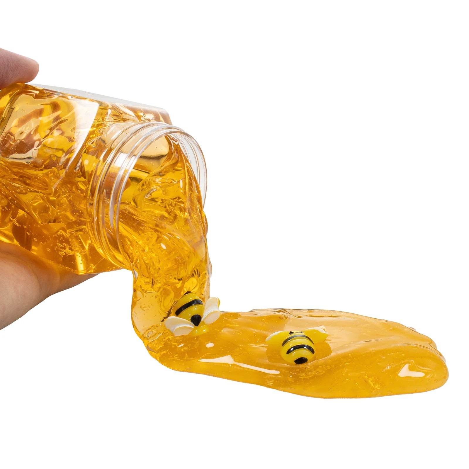 Scented Clear Crunchy Slime Toy With Bee Design For Teens - ToylandEU