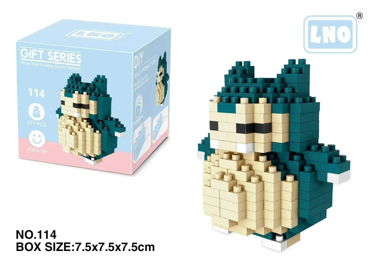 Pokemon Nanoblock Charizard Kyogre Groudon Rayquaza Set Educational - ToylandEU