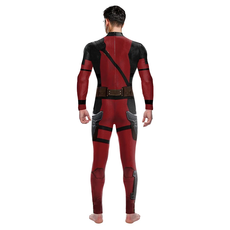 Wolverine-Deadpool Ultimate Cosplay Bodysuit for Superhero Fans