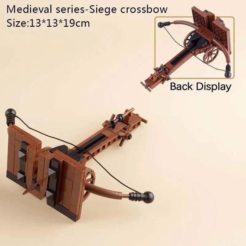 Medieval Castle Siege Weapons Building Blocks Army Knights Toys - ToylandEU