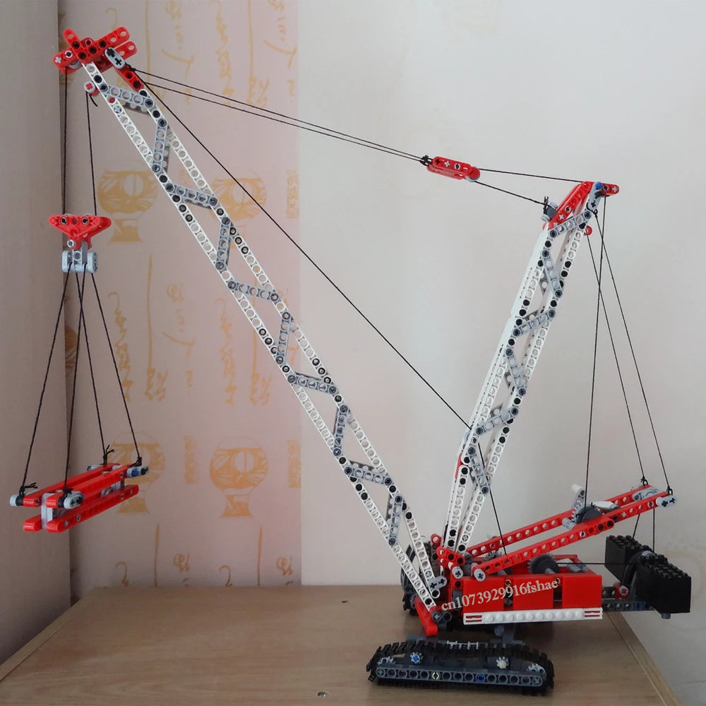 NEW 800PCS MOC city Engineering Series crawler crane DIY creative - ToylandEU