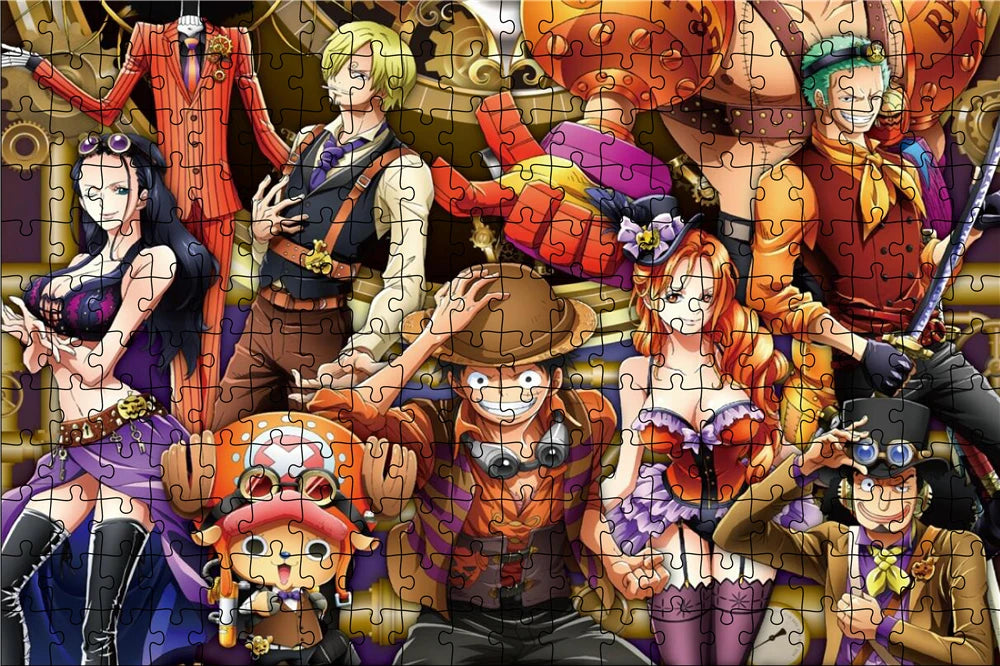 Jigsaw Puzzle | 1000 Pieces | One Piece Anime Theme | Luffy Zoro