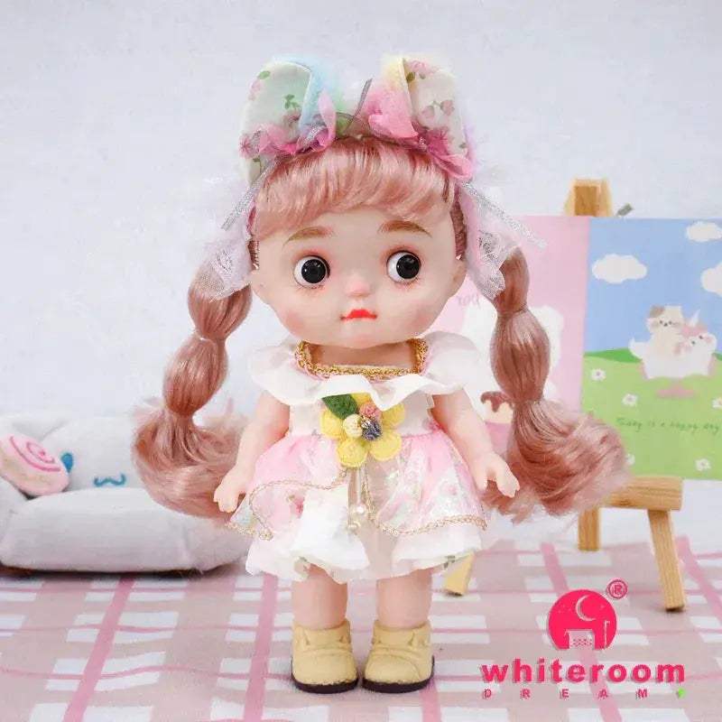 Reborn Baby Doll 25cm Cute Fat Cheeky Girl Gift Deluxe - ToylandEU
