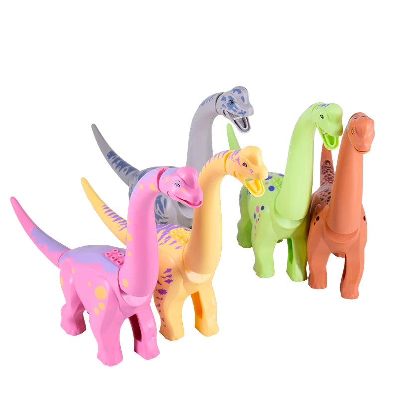 Brachiosaurus Brick Kit | Lego Compatible Blocks | Detailed Dino Model | Ages 7