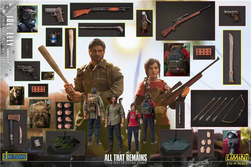 Joel Ellie Figure Model 6'' Soldier Action Figure Limtoys Lmn004 Lmn005 Lmn006 1/12 The Last Survivorfull Set Toys For Kids - ToylandEU