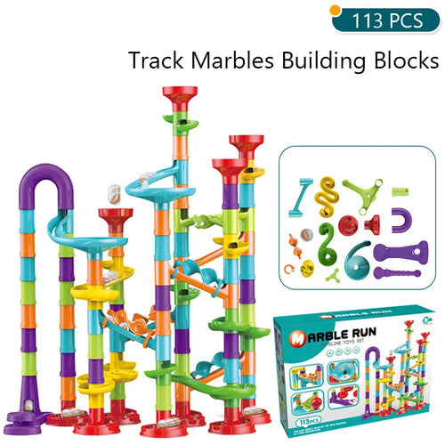 Marble Run Elevator Building Blocks Set for Kids ToylandEU.com Toyland EU