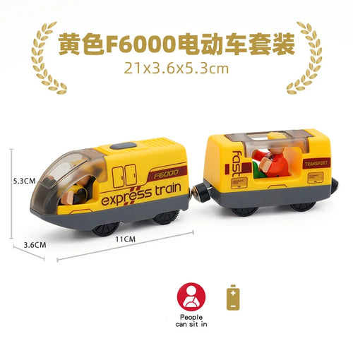 Children's Battery Operated Electric Train Set with Diecast Magnetic Locomotive ToylandEU.com Toyland EU