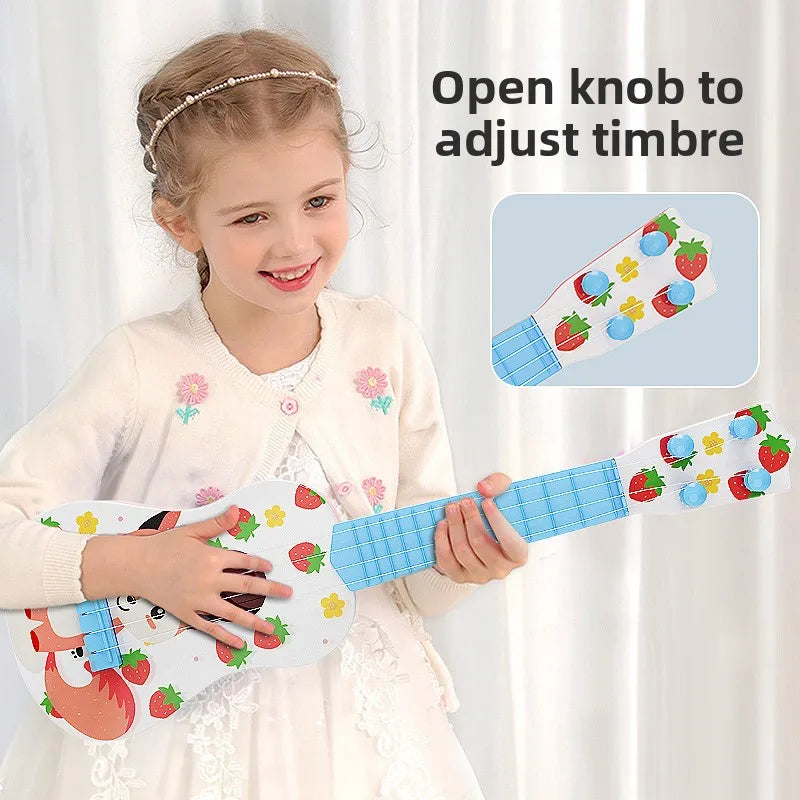 Kids Mini Guitar Toy For Beginners With Realistic Sound