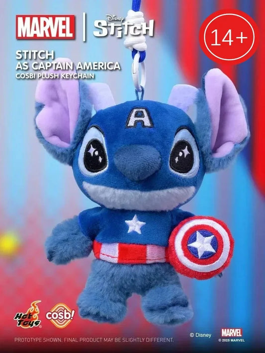 Disney Stitch Cosbi Plush Keychain Blind Box Toy Surprise