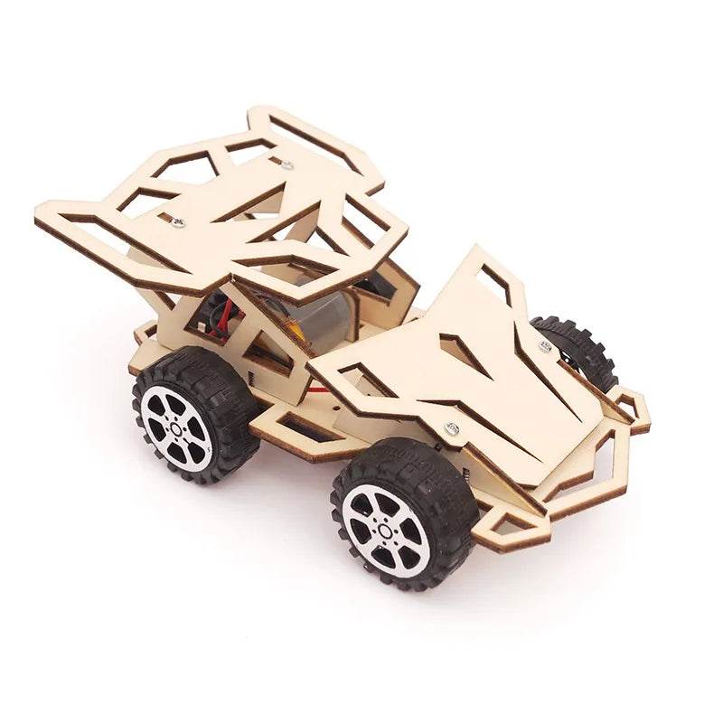 DIY Science Toys Children Educational STEM Kits Car Dinosaur Model Technologia Experimental Tool Wood Puzzle Games School Supply - ToylandEU