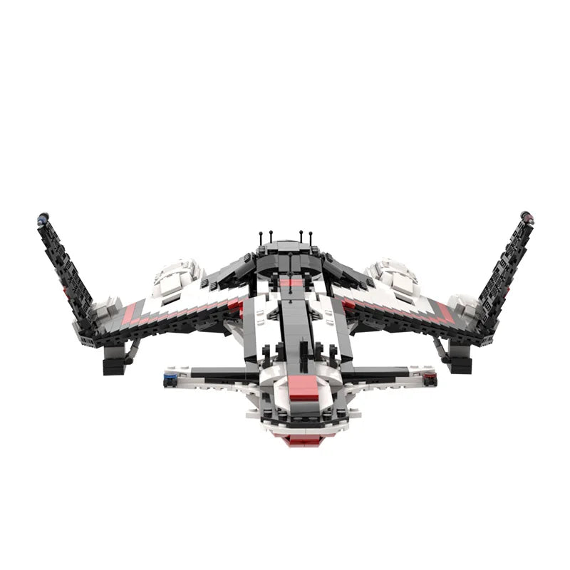 MOC Mass Effected Andromedaed Tempested Spaceship Building Blocks Set - ToylandEU